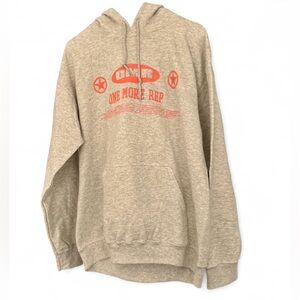 NWT CVLA One More Rep Men’s Gray Hoodie Size Medium MSRP $50